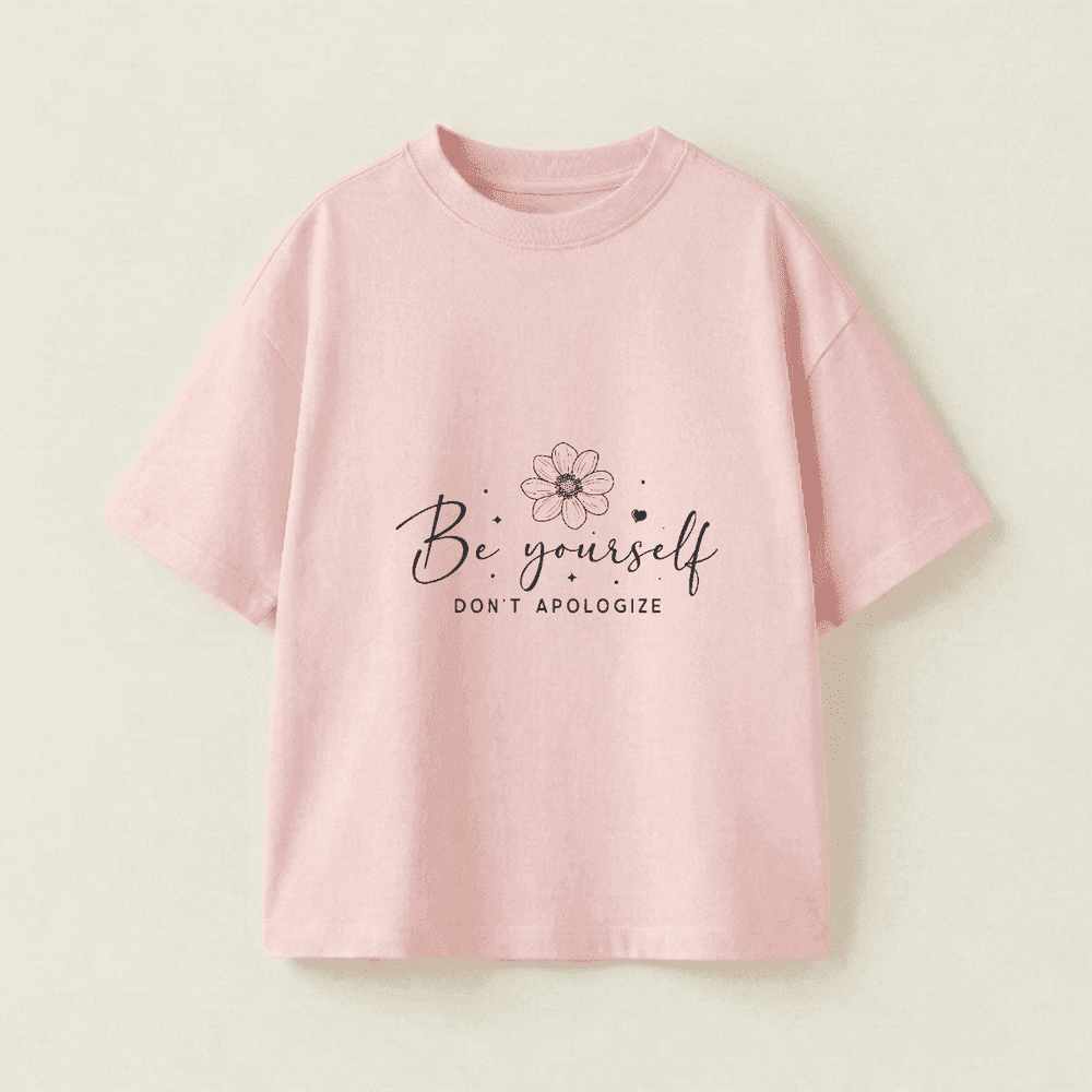 Be yourself, don't apologize