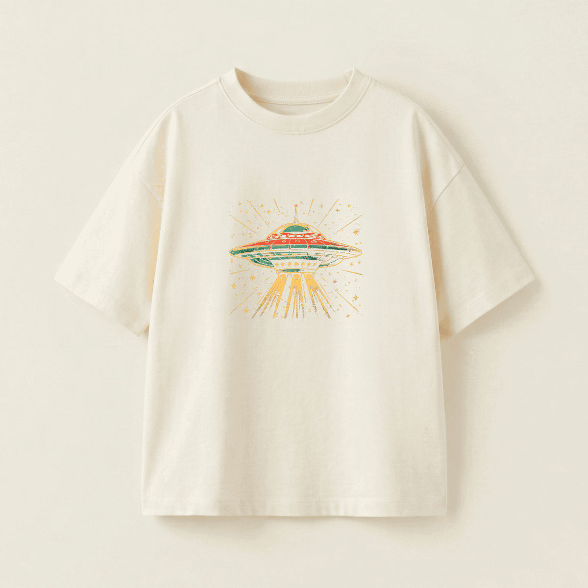 UFO Tỏa Sáng Trong Vũ Trụ